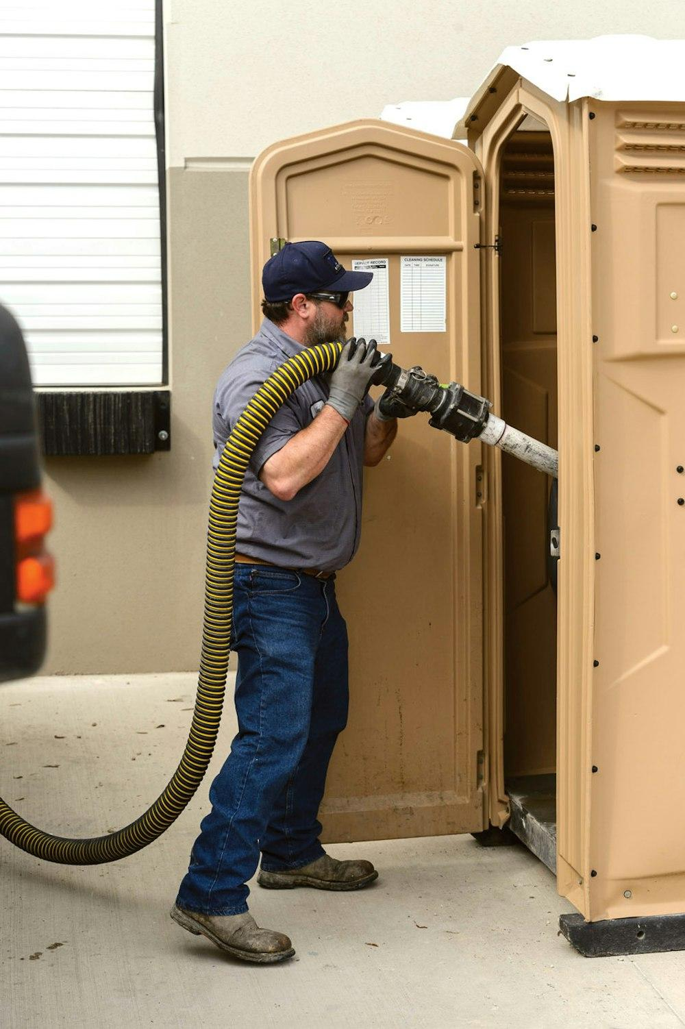 Scheduled or one-time cleaning services - portable restroom rental Sacramento CA
